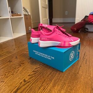 G/FORE Pink Leather Golf Shoes